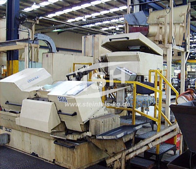M14E/6121 - machine à rouler les filets - peignes plats - MENN GW120-140 HS