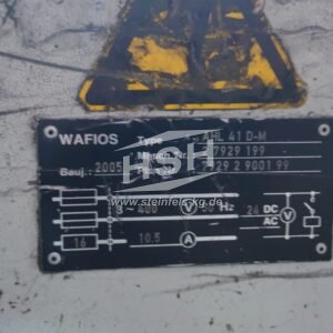 WAFIOS – AHL41DM – D02I/8401 – 2005 – 1.400 mm