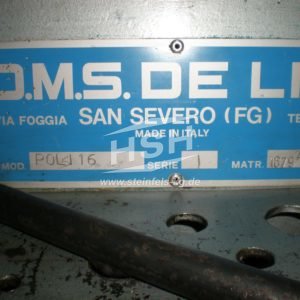 D08E/6863 – DELISI – POLI16P – 1984 – 3-16 mm