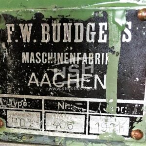 BÜNDGENS – UD2 – D08L/7656 – 1961 – 0,8-2 mm