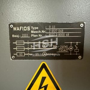 WAFIOS – R33 – D08L/8032 – 2003 – 1,5-7,0mm