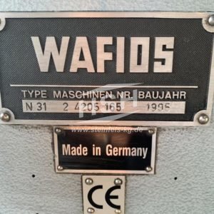 WAFIOS – N31 – D12L/7798 – 1995 – 1,0-2,4 mm