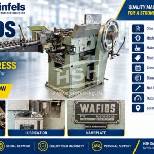 D12L/8008 – WAFIOS – N4 - Drahtstiftpresse D12L/8008 – WAFIOS – N4 - Drahtstiftpresse