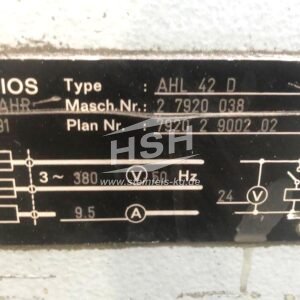 WAFIOS – N90 – D12L/8024 – 1991 – 2,0-4,0 mm