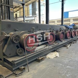 D20E/8419 – TEAM MECCANICA / EUROLLS – 6 Block - Mehrfach-Drahtziehmaschine - trocken