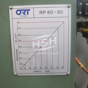 ORT – RP90 – D24E/8169 – 1992 – 10 - 160mm