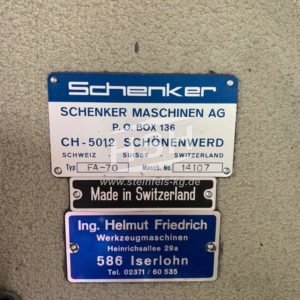 SCHENKER – FA-70S – D32L/7869 – 1977 – 2-7mm