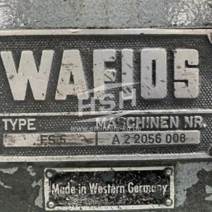 D32L/8001 — WAFIOS — FS5 – Bjh 1983 – 0,8-3,6 mm