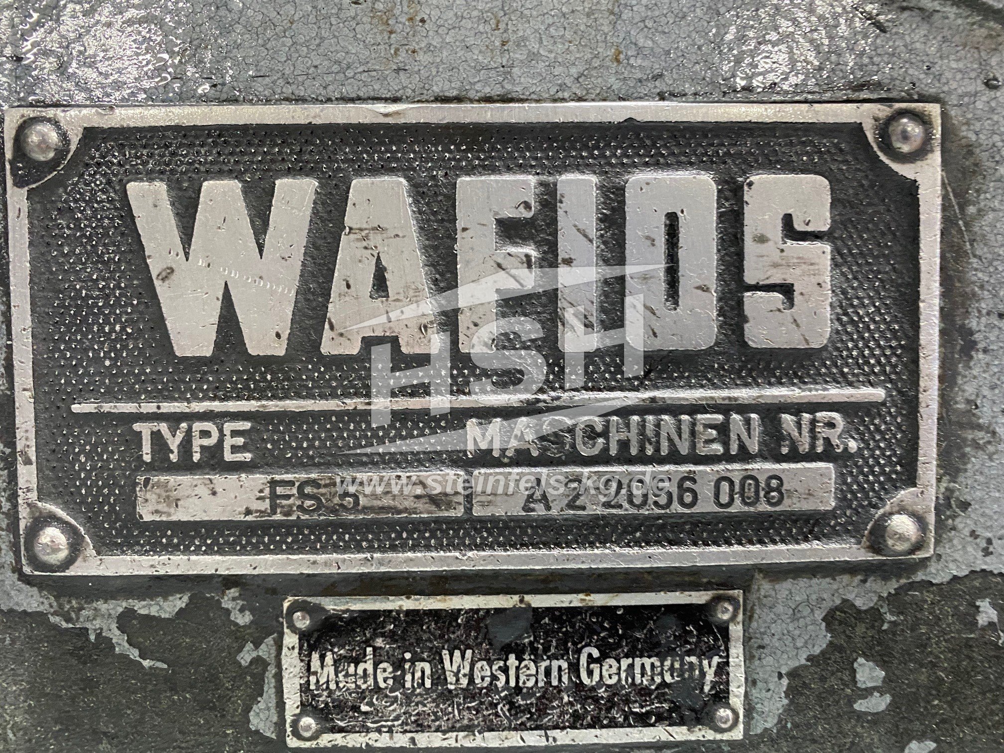 WAFIOS – FS5 – D32L/8001 – 1983 – 0,8-3,6 mm