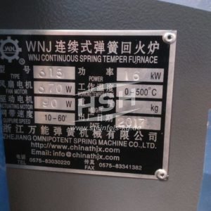 WNJ – 315 – D42E/7855 – 2017 – 0-500 °C