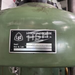 LOSENHAUSEN – UHP 40000 kp – D44L/7979 – 1963 – 20 - 400 kN