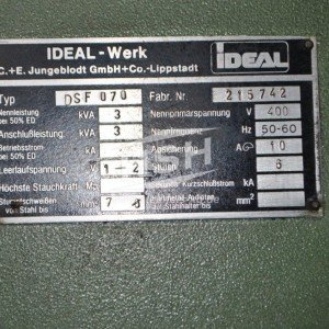 IDEAL – DSF070 – D50L/7701 – 1985 – 0,8-7 mm