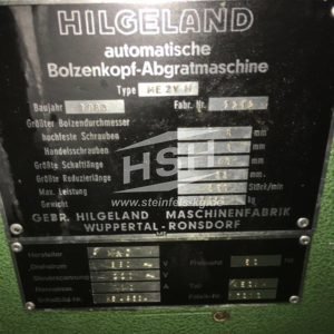 HILGELAND – ME2VM – M02L/7787 – 1983 – 2,2-8 mm
