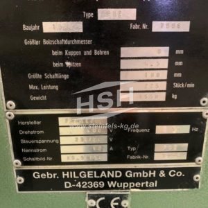 HILGELAND – PN2 – M04L/8408 – 1997 – 1,6-8 mm