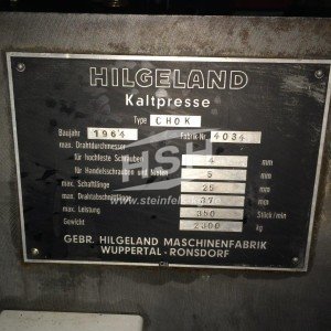 M06L/6895 – HILGELAND – CH0K – 1964 – 2-5 mm