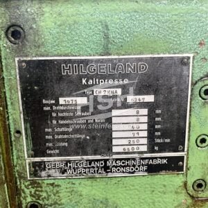 HILGELAND – CH2KHA – M06L/8200 – 1975 – 4-8mm