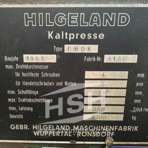 HILGELAND – CH0K – M06L/8955 – 2-5 mm