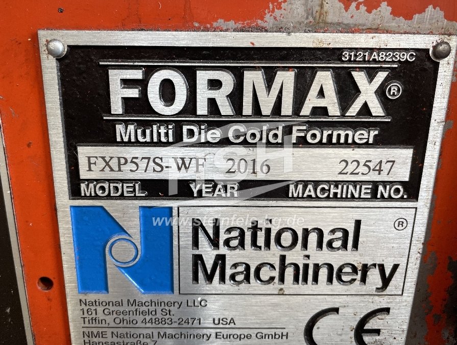 NATIONAL FORMAX PLUS – FXP57S WF – M08L/8716 – 2016 – 14-22 mm
