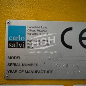 Carlo Salvi – 663/TR – M08L/9039 – 2007 – 2-5 mm