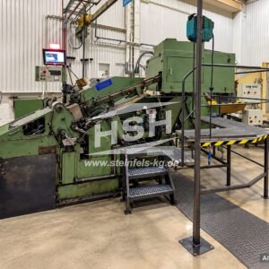 M14E/9143 – HILGELAND – TR5 - machine à rouler les filets - peignes plats M14E/9143 – HILGELAND – TR5 - machine à rouler les filets - peignes plats