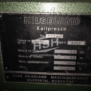 HILGELAND – CH1KK – M22L/5939 – 1974 – 3-8 mm