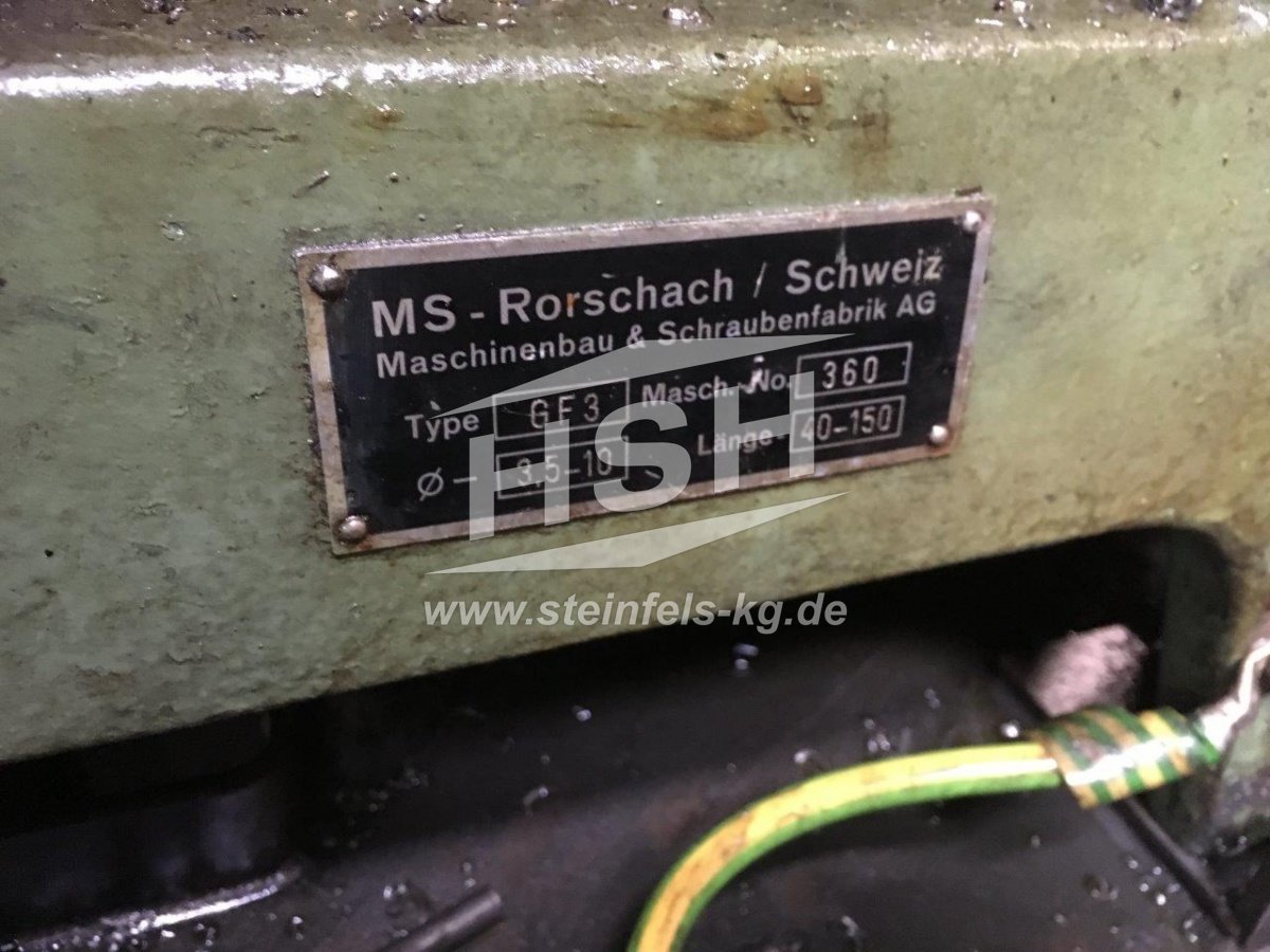 RORSCHACH – GF3 – M28L/7640 – 1977 – 3,5-10 mm