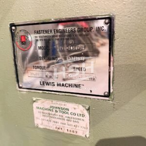 FASTENER ENGINEERS – DTVA 2050-36 – M38L/9009 – 1997 – max 18 mm